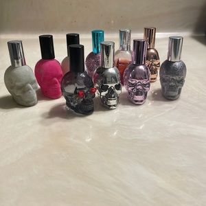 Black heart roller ball perfumes
